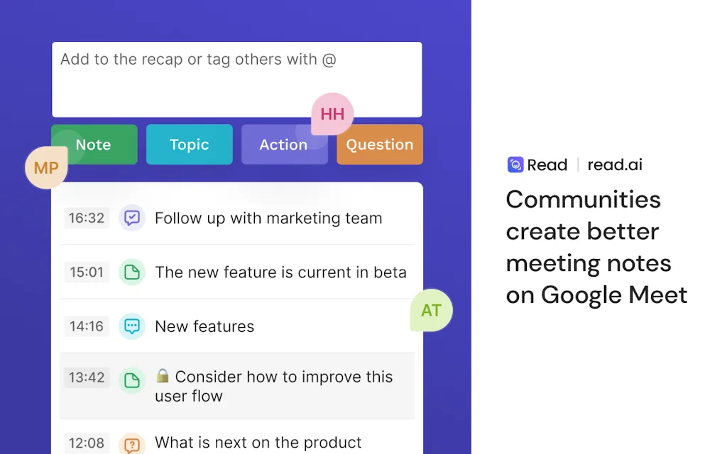 Meeting Notetaker for Google Meet screenshot 2 of 3