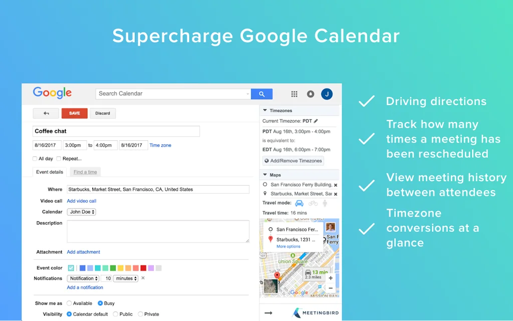 Meetingbird screenshot 2 of 2