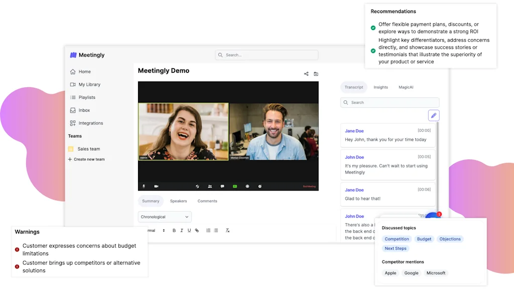 Meetingly screenshot 1 of 5