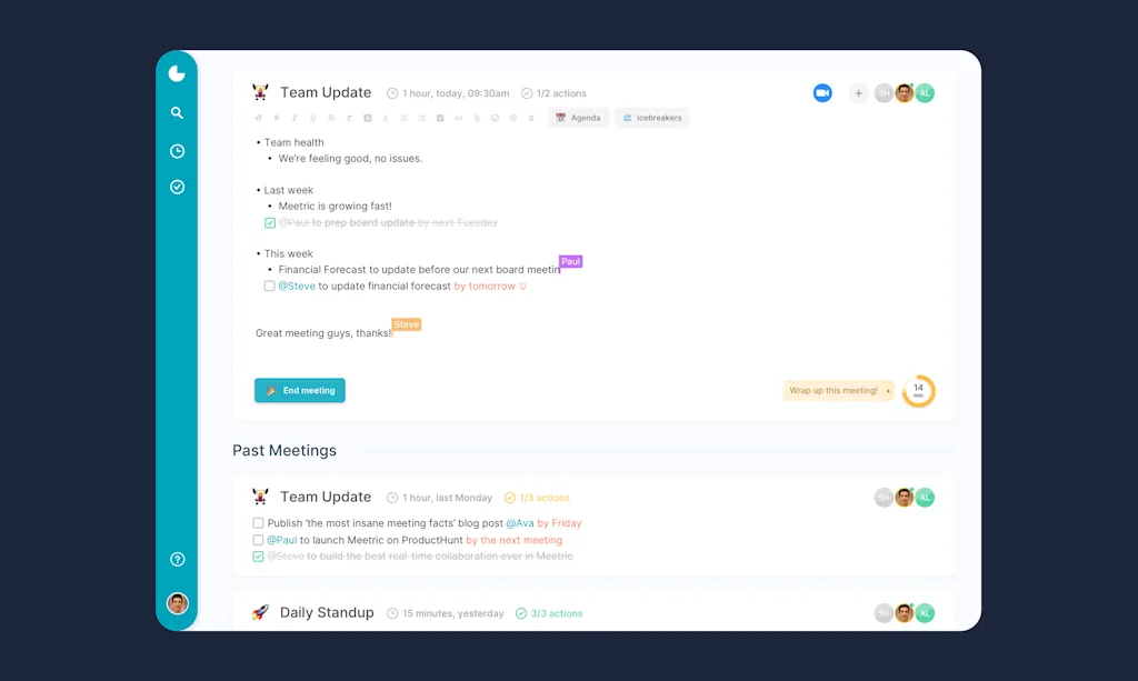Meetric screenshot 2 of 9