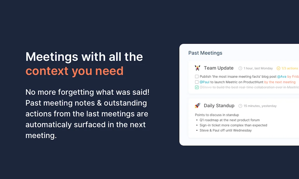 Meetric screenshot 4 of 9