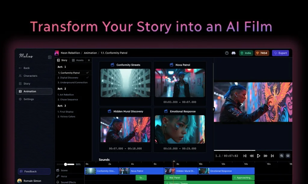 Melies screenshot 3 of 5