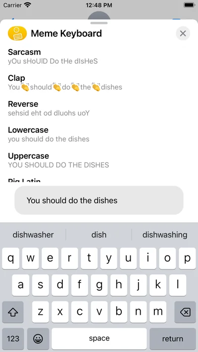 Meme Keeb screenshot 2 of 3