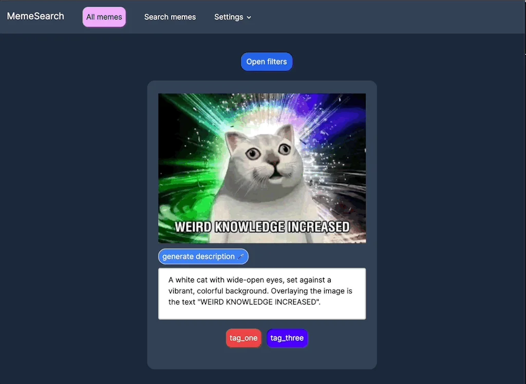 meme search screenshot 1 of 4