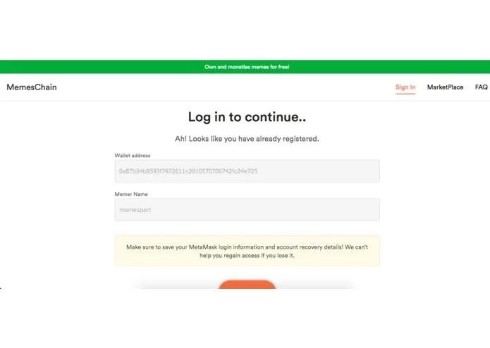 MemesChain screenshot 5 of 5