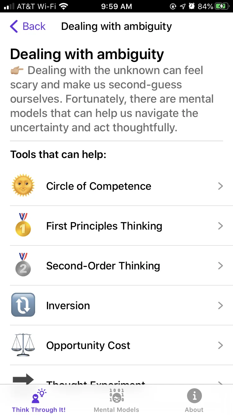 Mental Models screenshot 2 of 7