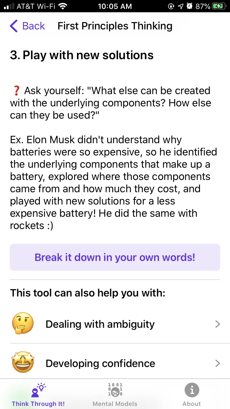 Mental Models screenshot 4 of 7