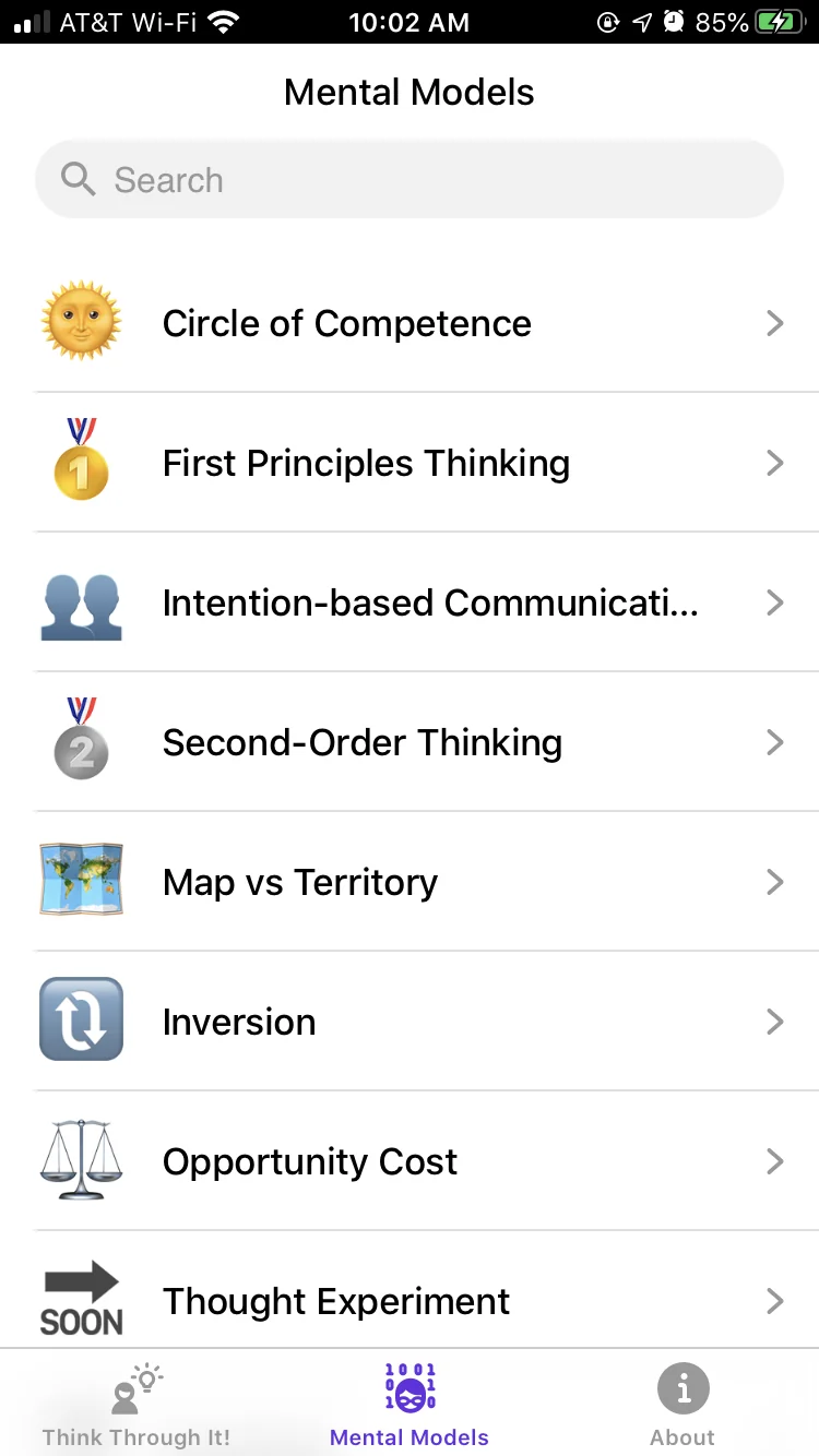 Mental Models screenshot 5 of 7
