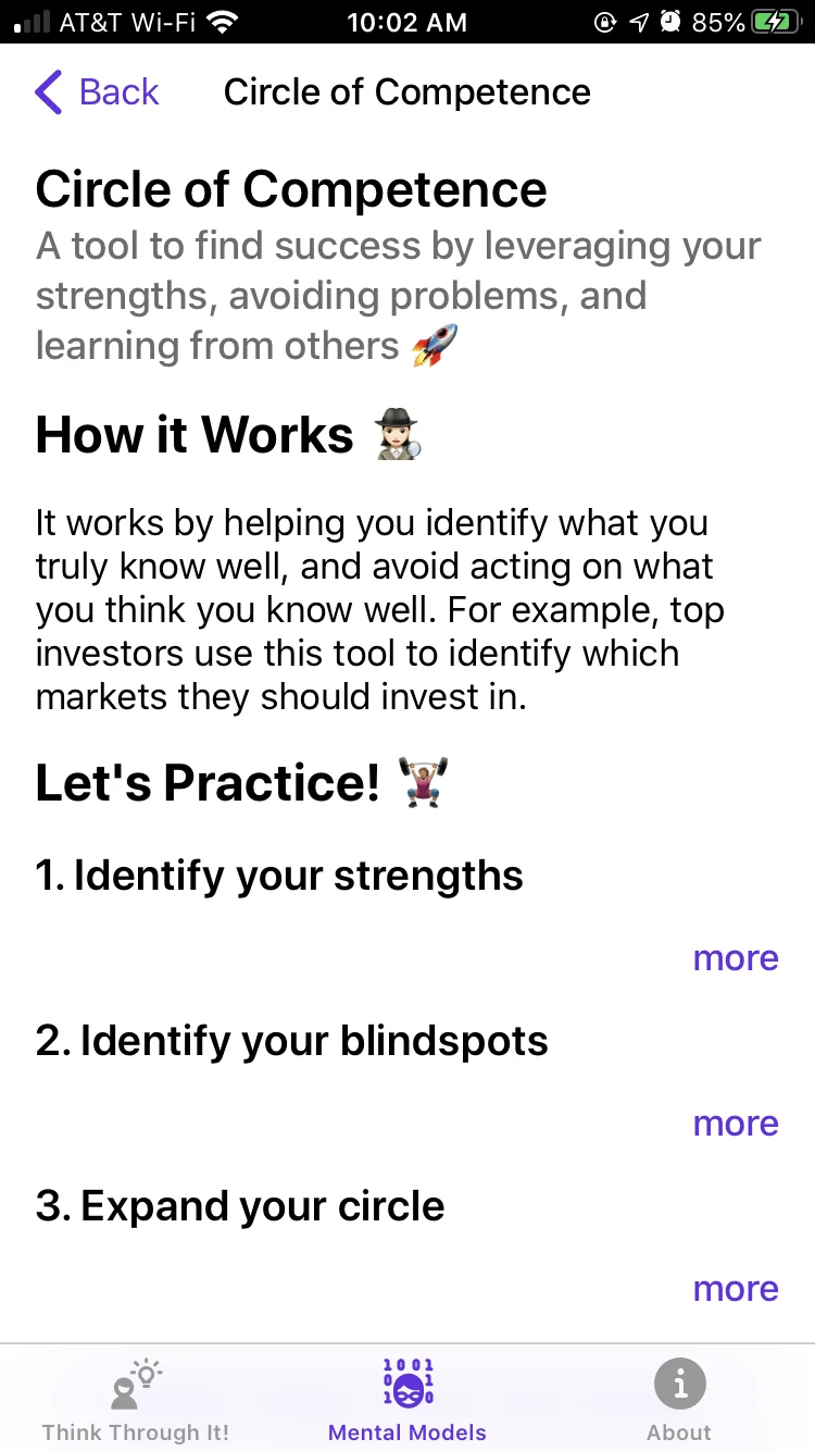 Mental Models screenshot 6 of 7