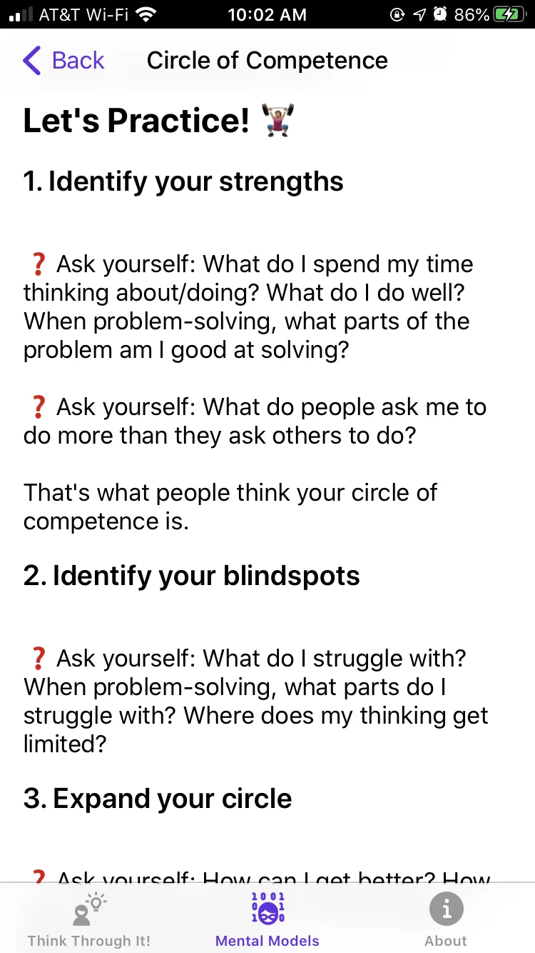 Mental Models screenshot 7 of 7