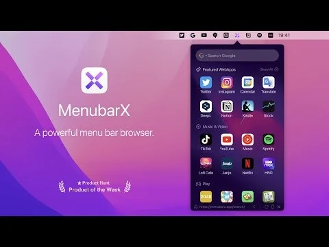 MenubarX screenshot 1 of 7