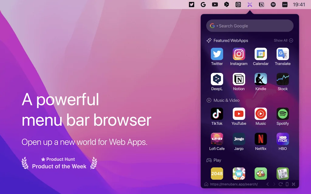 MenubarX screenshot 2 of 7