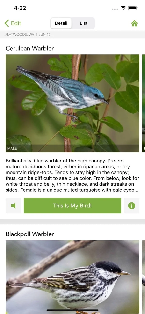 Merlin Bird ID screenshot 7 of 12