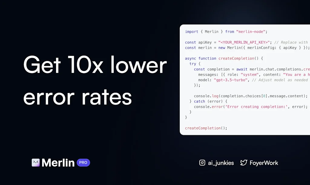 Merlin Unified API screenshot 4 of 5