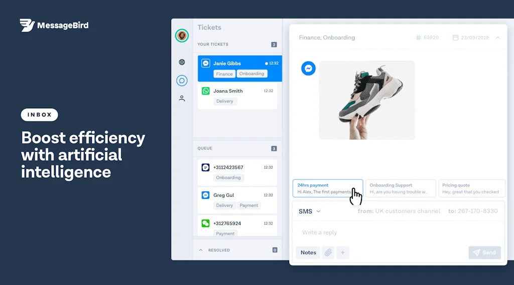 MessageBird Chat API screenshot 2 of 4