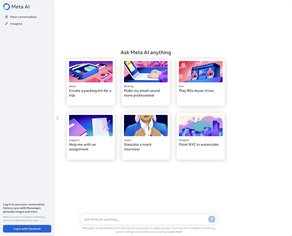 Meta AI screenshot 2 of 7