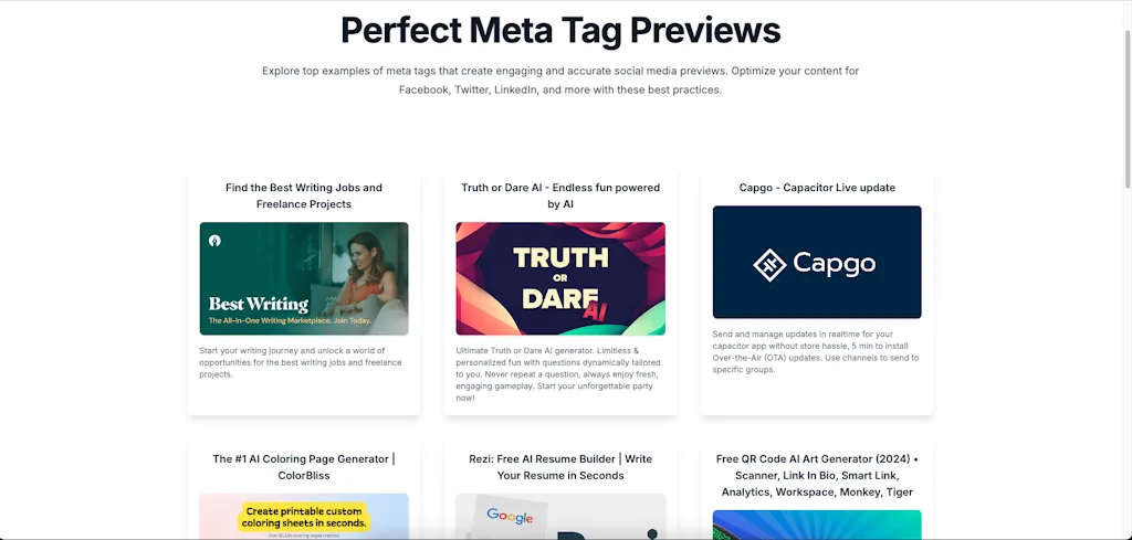 Meta Previews screenshot 2 of 5