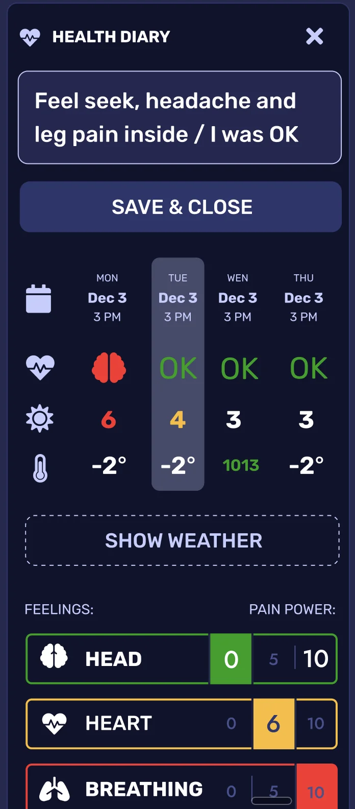 Meteoagent screenshot 2 of 4