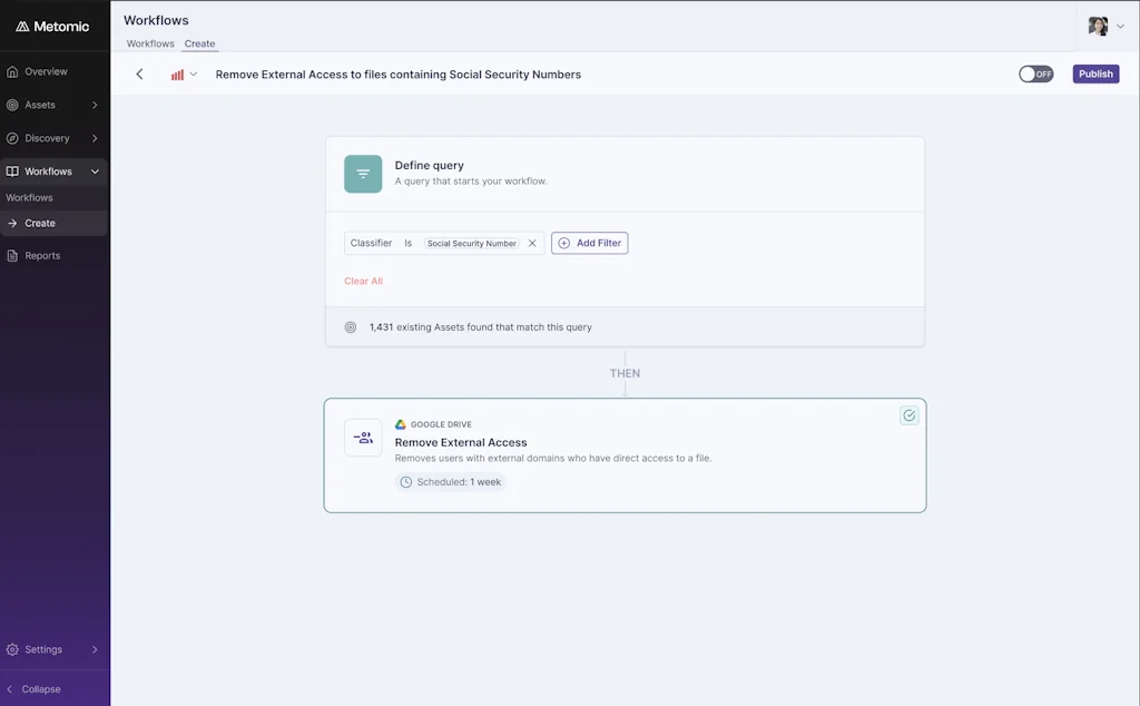 Metomic for Google Ecosystem screenshot 2 of 6
