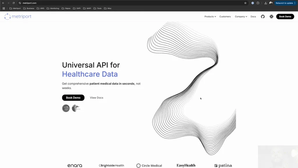 Metriport athenahealth integration screenshot 6 of 6