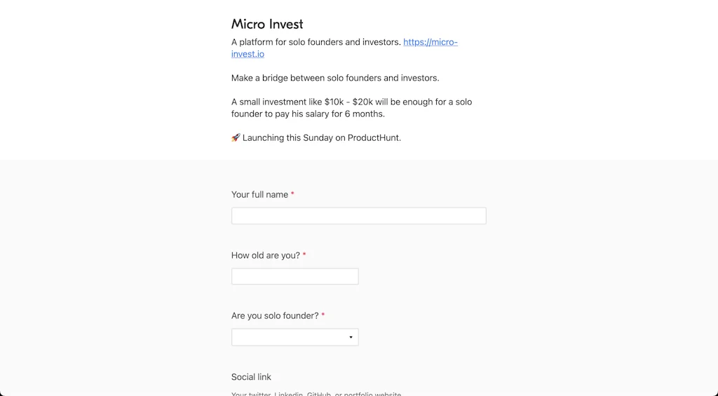 Micro Invest screenshot 3 of 4