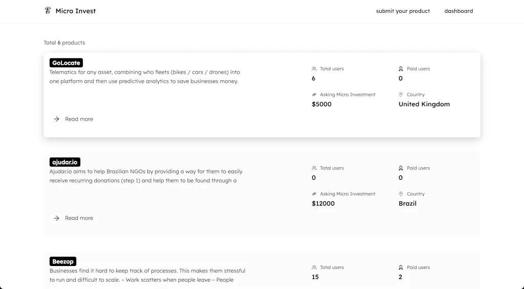 Micro Invest screenshot 4 of 4