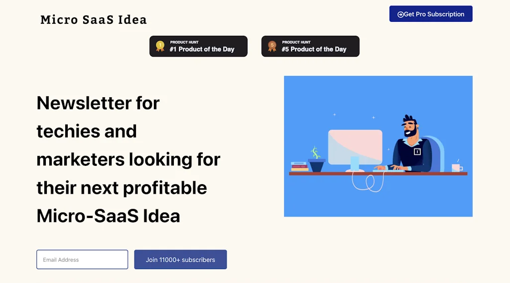 Micro SaaS Idea screenshot 1 of 27