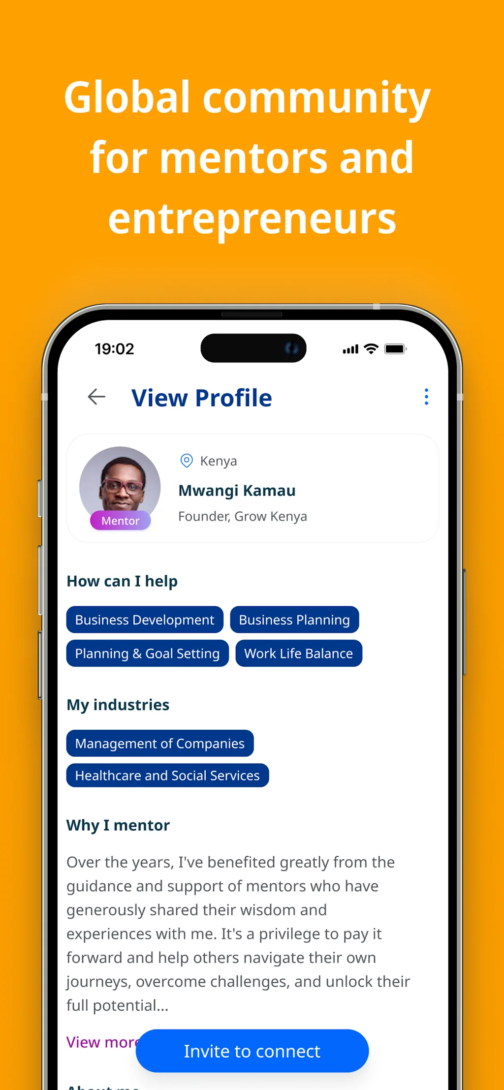 Micromentor Mobile App screenshot 2 of 4