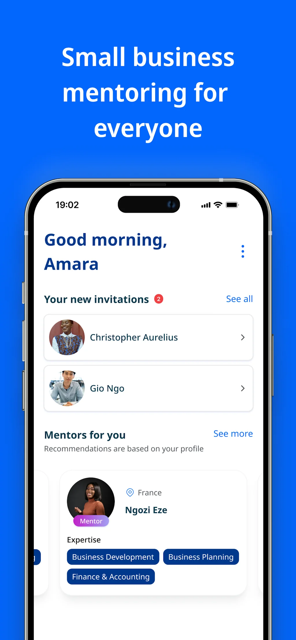 Micromentor Mobile App screenshot 3 of 4