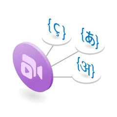 Microsoft Azure Video Translation API logo