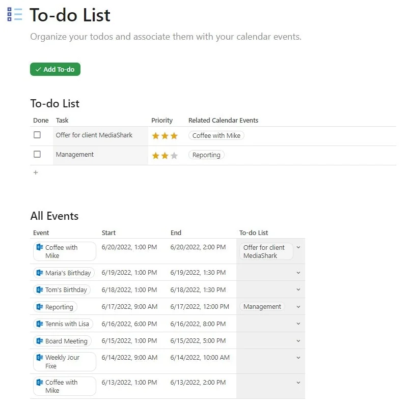 Microsoft Outlook Calendar Pack screenshot 2 of 5