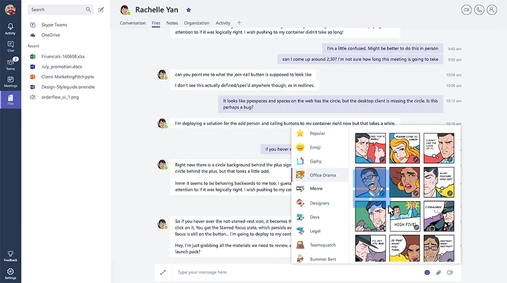 Microsoft Teams screenshot 2 of 3