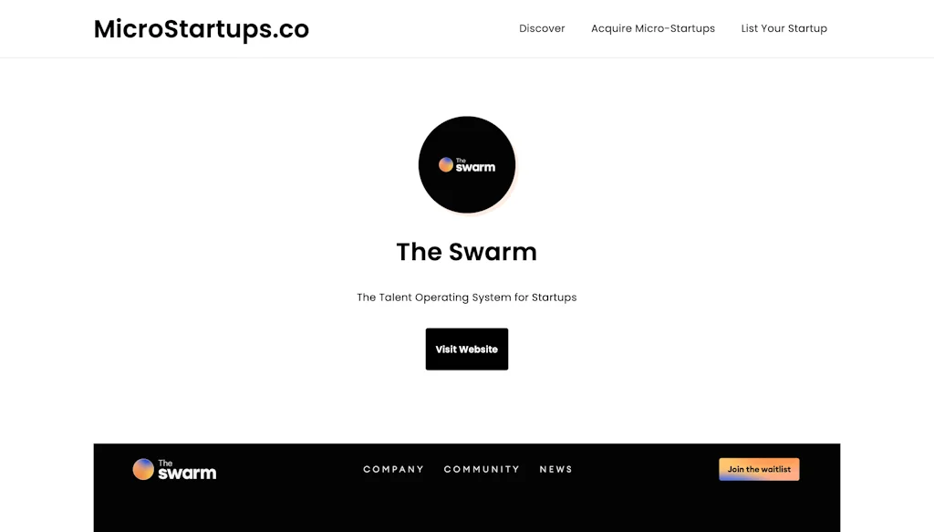 MicroStartups.co screenshot 3 of 4