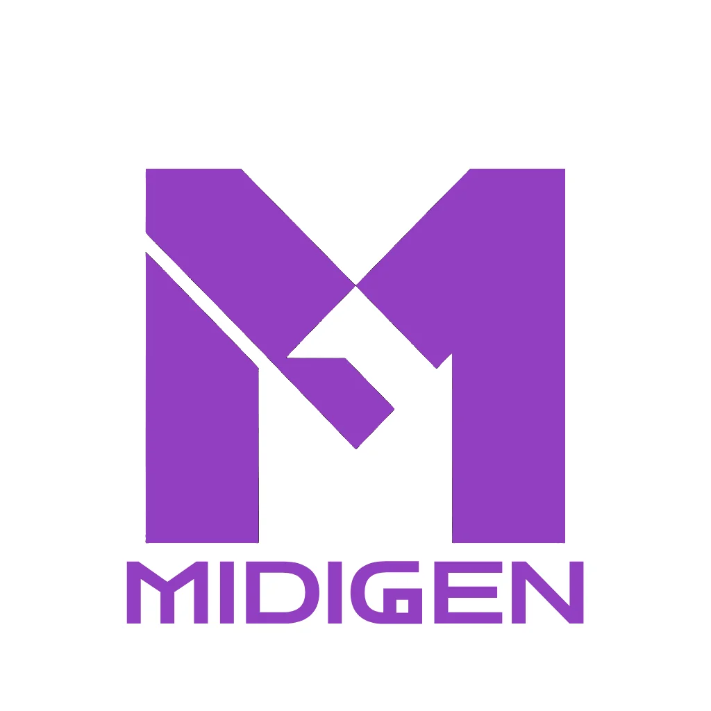 MIDIGEN: Melody Generator logo