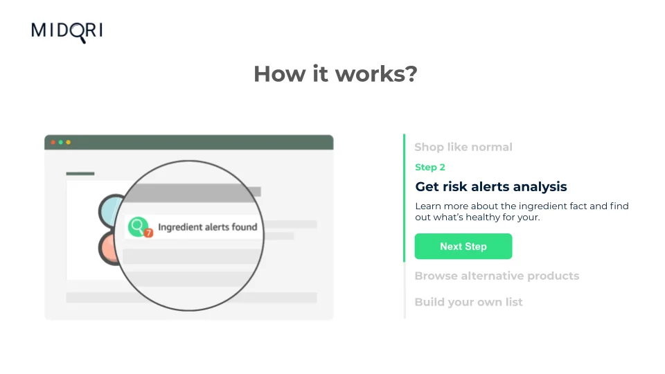 Midori: Healthy Online Shopping screenshot 3 of 5