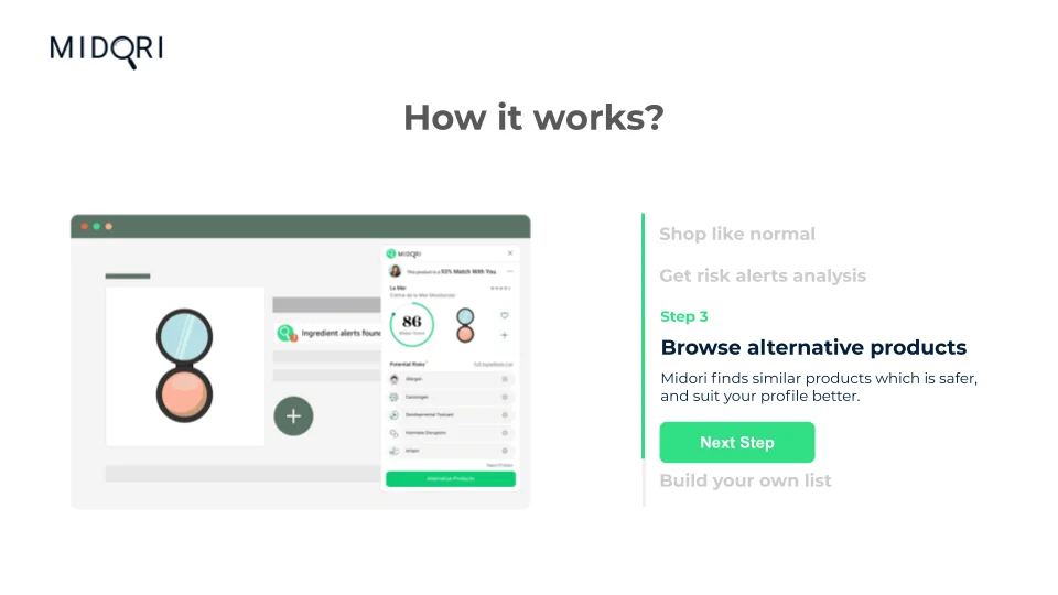 Midori: Healthy Online Shopping screenshot 4 of 5