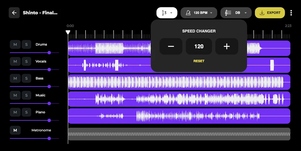 Mikrotakt: Vocal Remover & AI Splitter screenshot 5 of 8