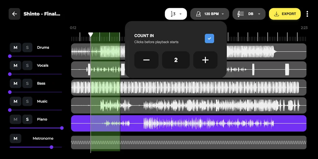 Mikrotakt: Vocal Remover & AI Splitter screenshot 6 of 8