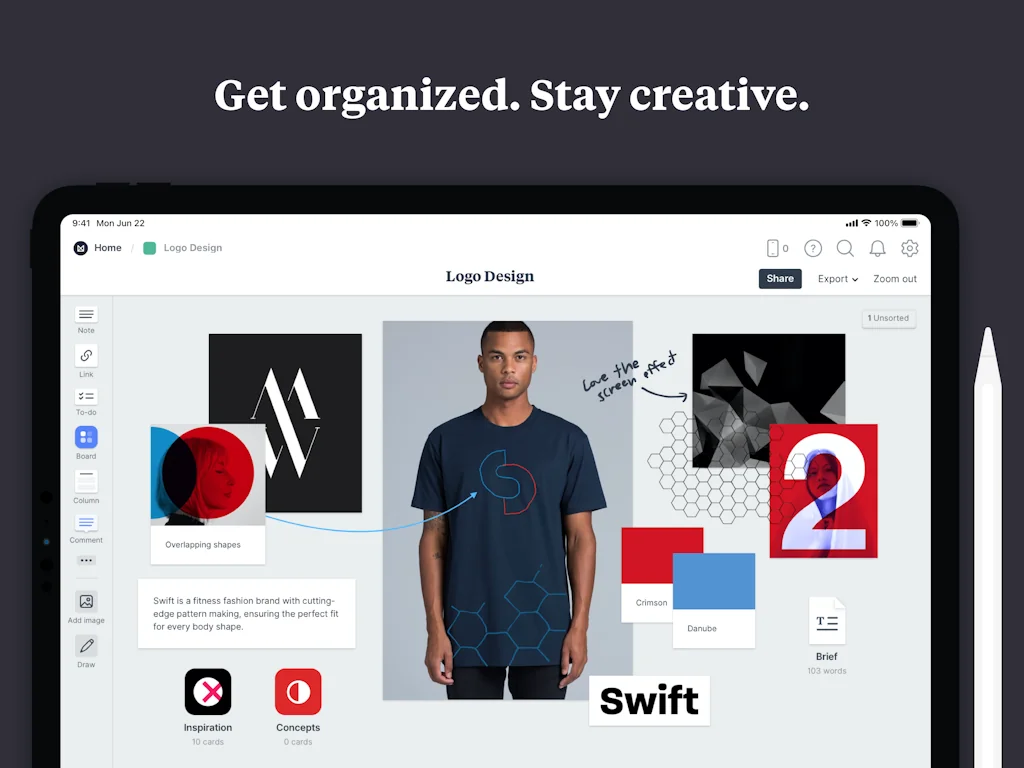 Milanote screenshot 1 of 6