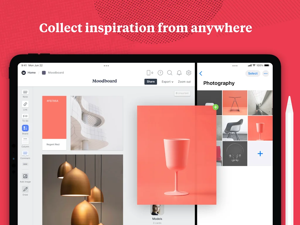 Milanote screenshot 5 of 6