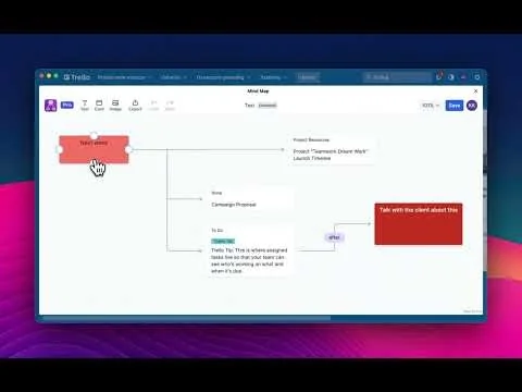 Mind Map for Trello screenshot 1 of 3