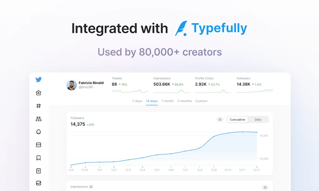 Minimal Twitter screenshot 5 of 5