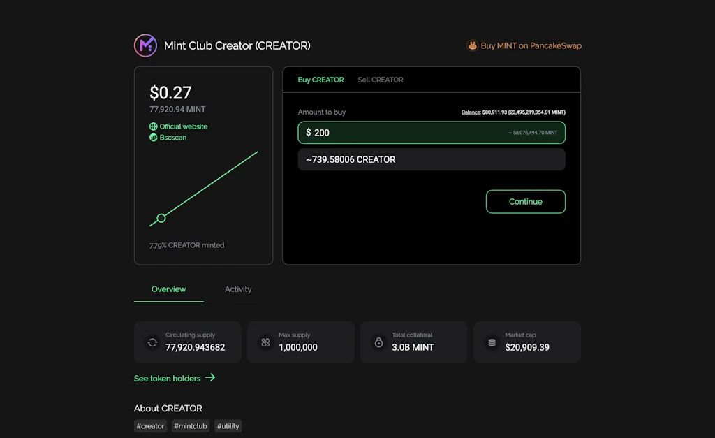 Mint Club screenshot 3 of 4