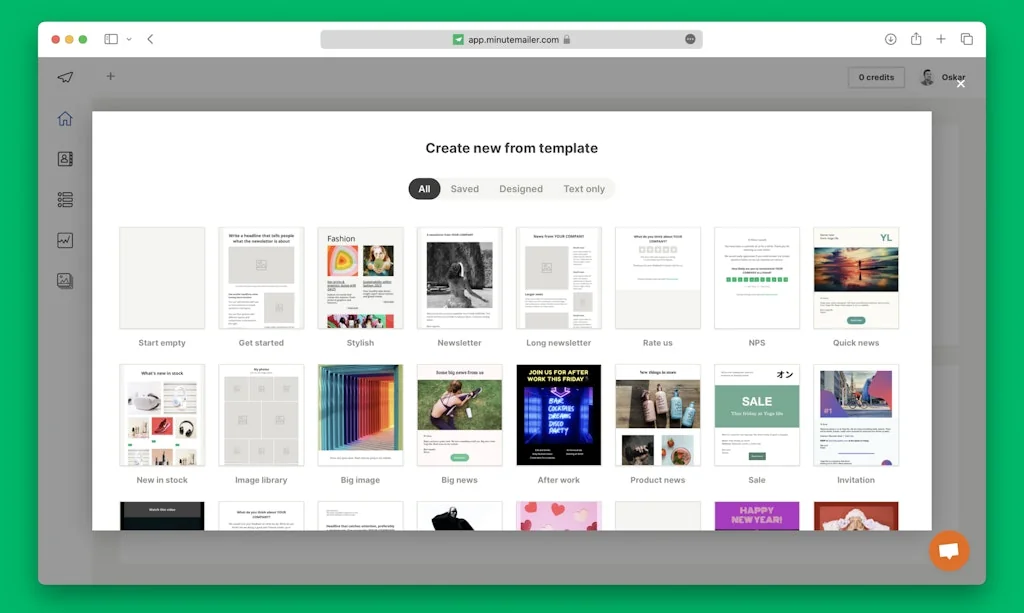 Minutemailer screenshot 2 of 3