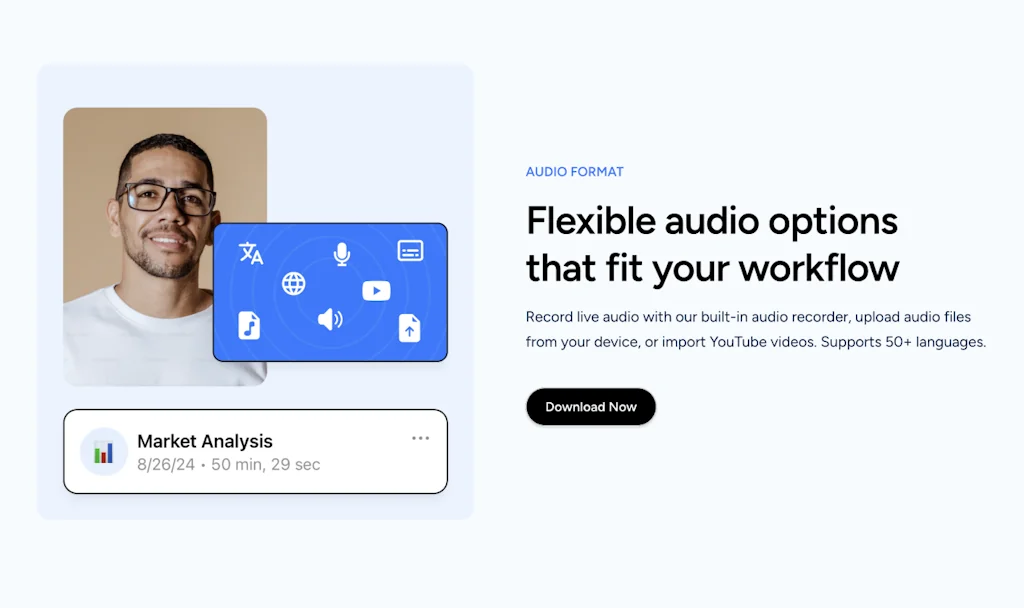 Minutes: AI Meeting Notes & Transcripts screenshot 2 of 3