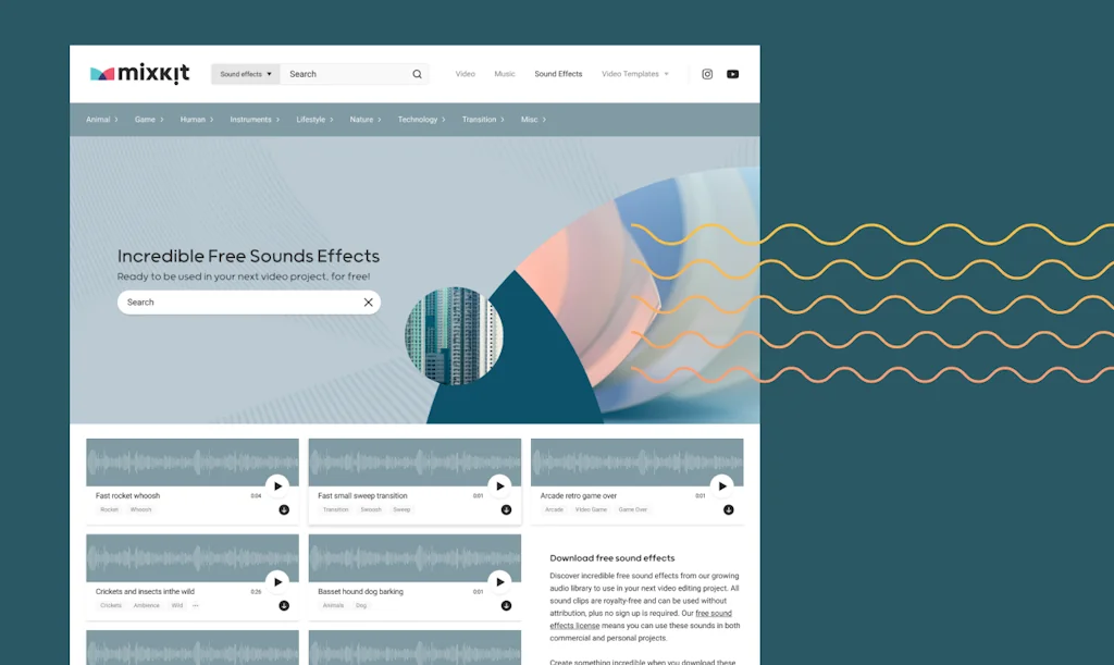 mixkit_co screenshot 1 of 4