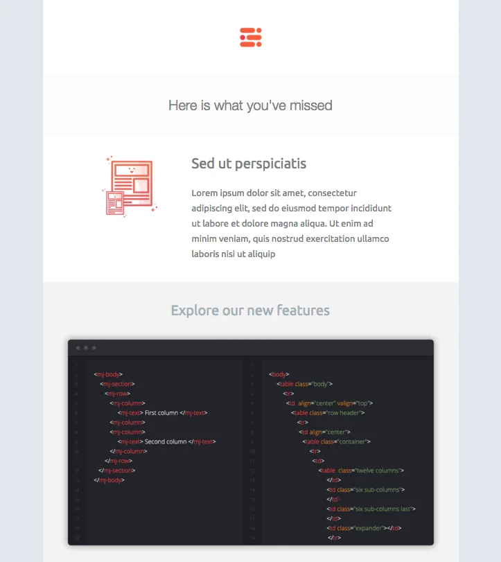 mjml. screenshot 1 of 4