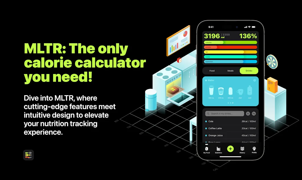 Biteme: Calorie Calculator screenshot 1 of 3