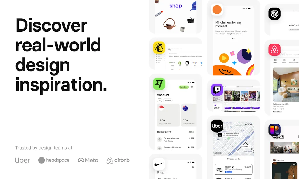 Mobbin screenshot 1 of 3