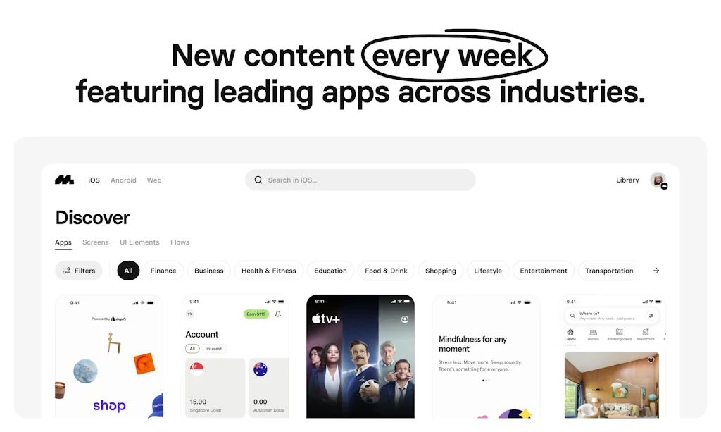 Mobbin screenshot 2 of 3